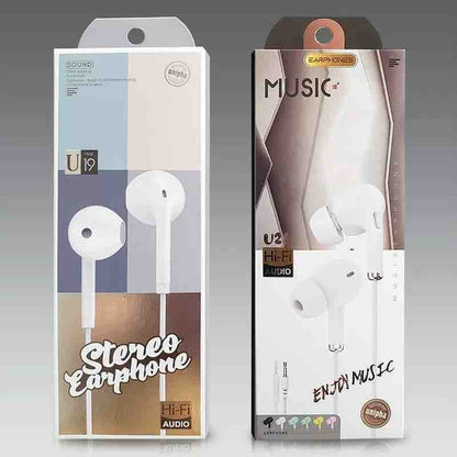 Žične stereo slušalice s 3,5 mm priključkom — mix boja