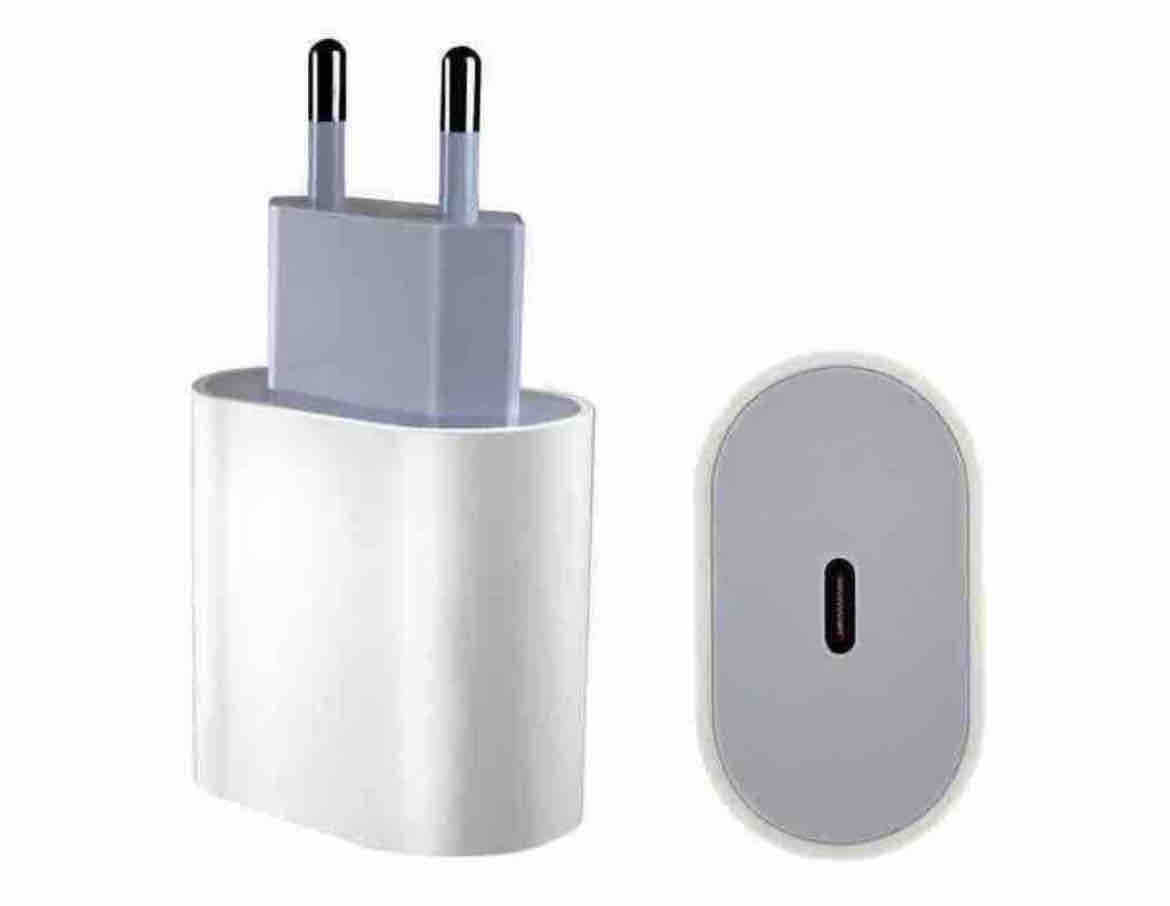 USB-C zidni punjač 20W (EU priključak) - kompaktni adapter