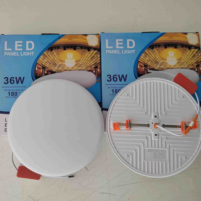 Okrugla ugradna/rezana LED ploča 36W, 220mm, ultra-tanka