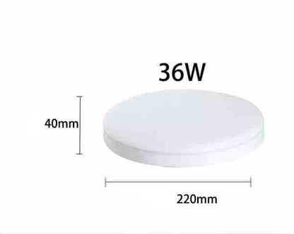 Okrugla ugradna/rezana LED ploča 36W, 220mm, ultra-tanka