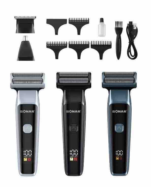 3u1 muški grooming set za šišanje i održavanje brade