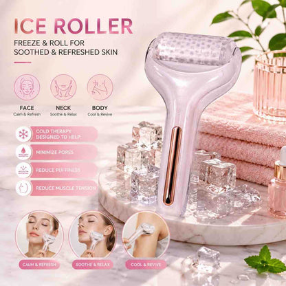 Ice roller – hladni valjak za lice, vrat i tijelo