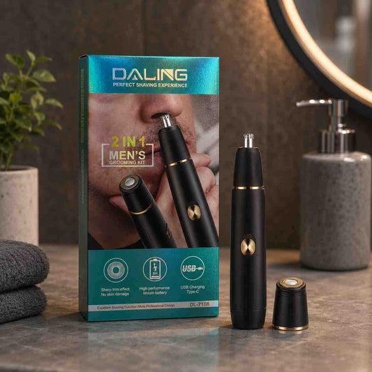 Električni trimer za nos i lice 2u1 (USB-C)