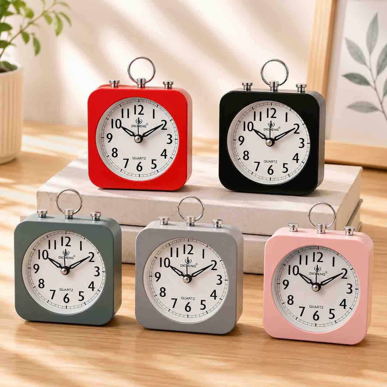 Mali analogni stolni alarm sat