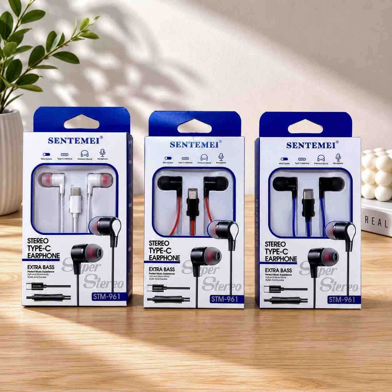 Stereo in-ear slušalice s Type-C priključkom i mikrofonom