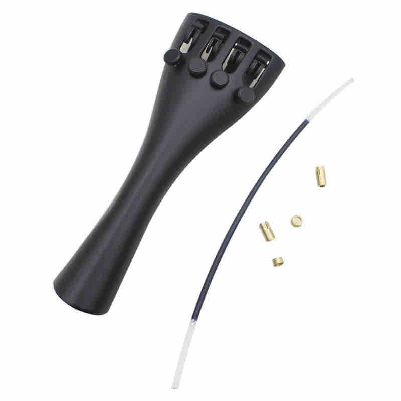 Violin tailpiece (mostić) sa četiri mikrotunera