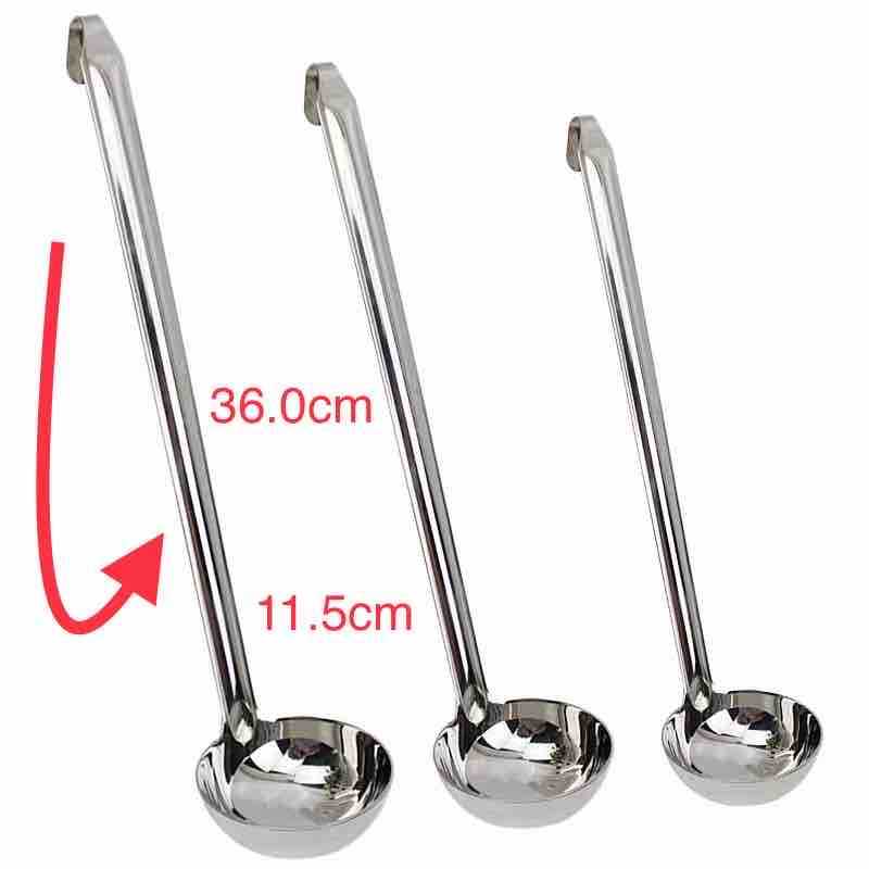 Kutlača za supu sa kukom 36 cm (295 ml)
