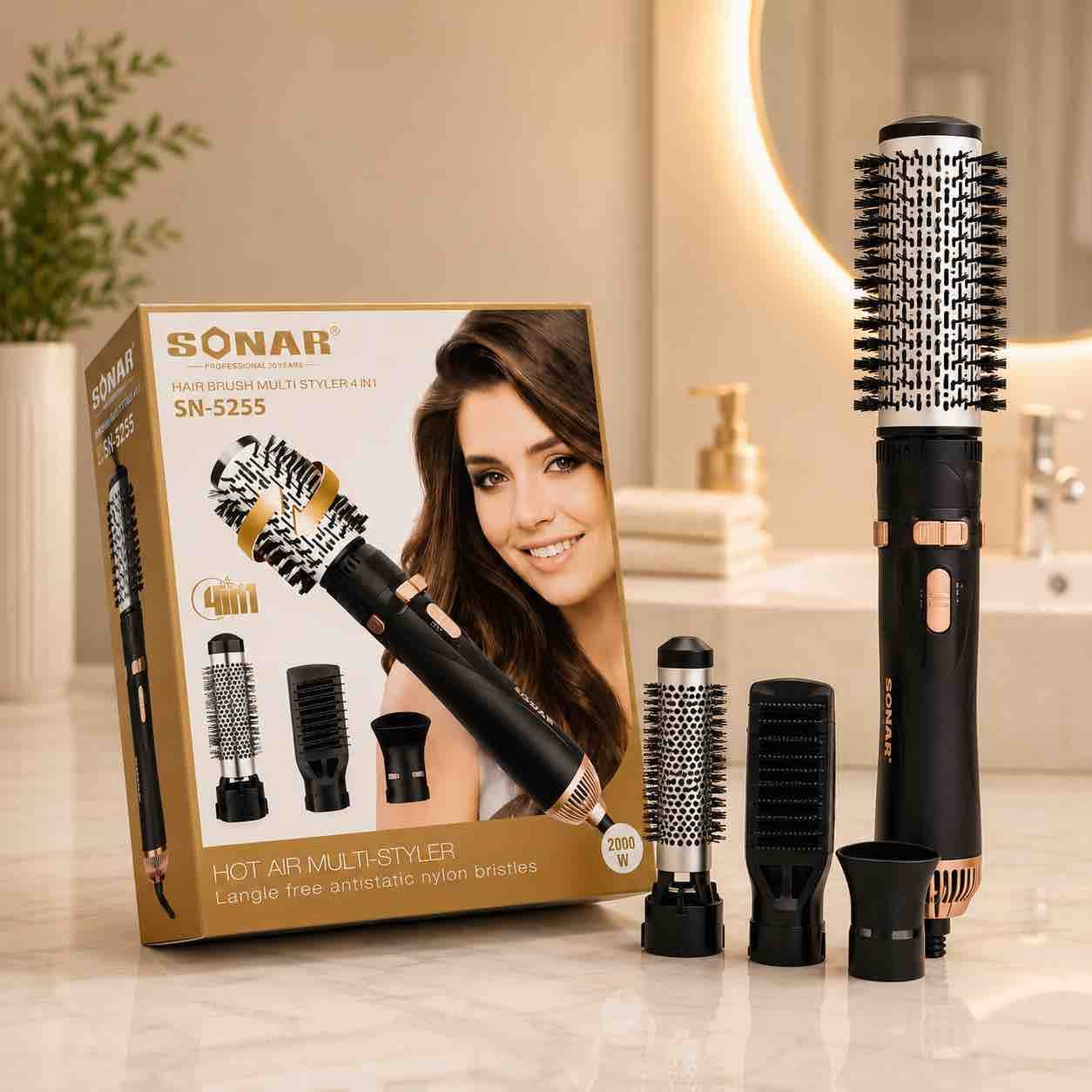 Vrući zračni četkasti styler 4u1 za sušenje i oblikovanje kose