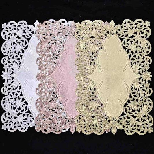 Dekorativni podmetači za stol 37×37 cm, set 12 kom (miks boja)
