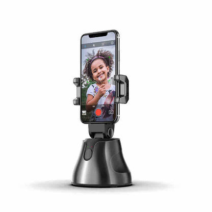Automatski 360° pan‑tilt držač za mobitel sa praćenjem lica