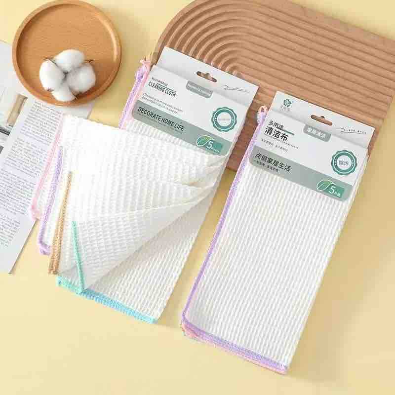 Set 3 kuhinjske krpe od bambusovih vlakana, upijajuće (waffle)