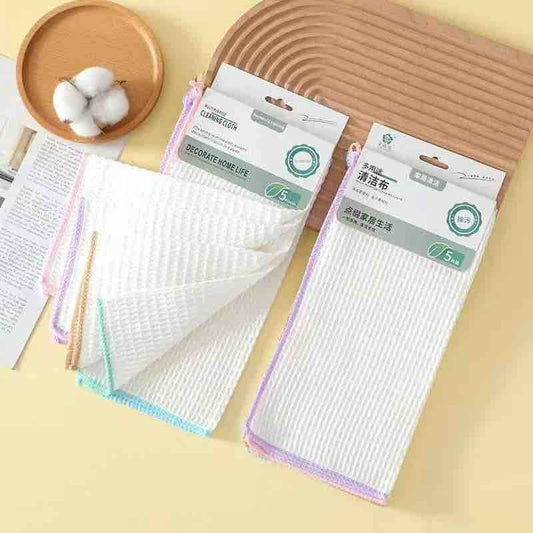 Set 3 kuhinjske krpe od bambusovih vlakana, upijajuće (waffle)