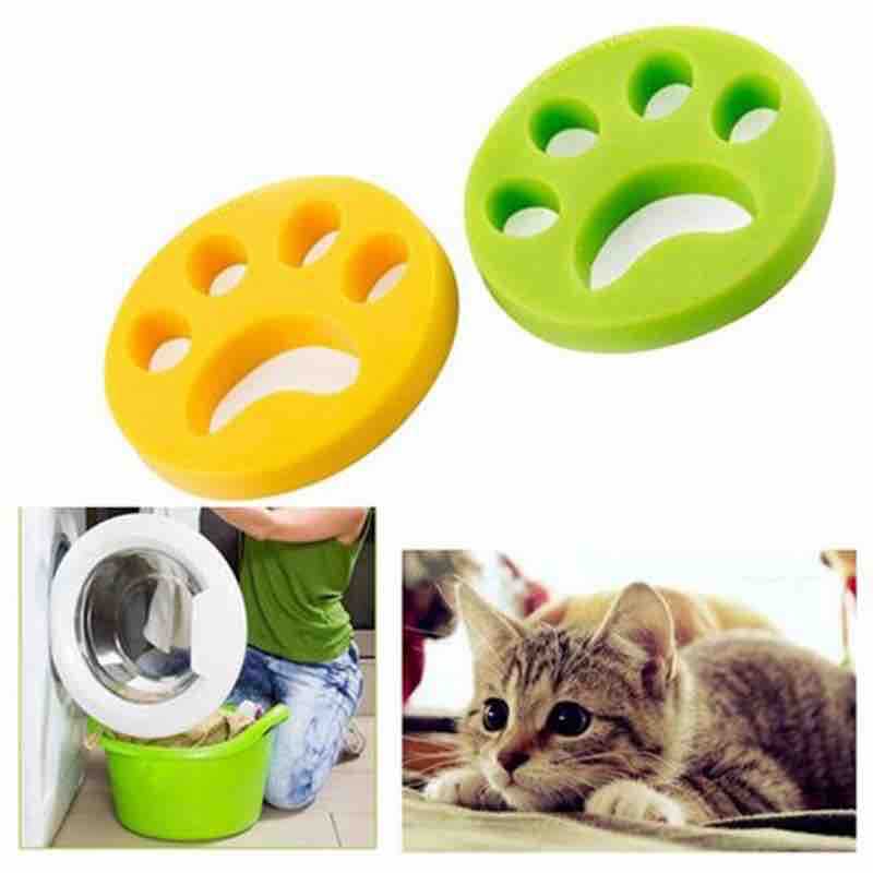 Set 4 štitnika za dlačice u mašini za pranje (paw) - uklanja dlake kućnih ljubimaca