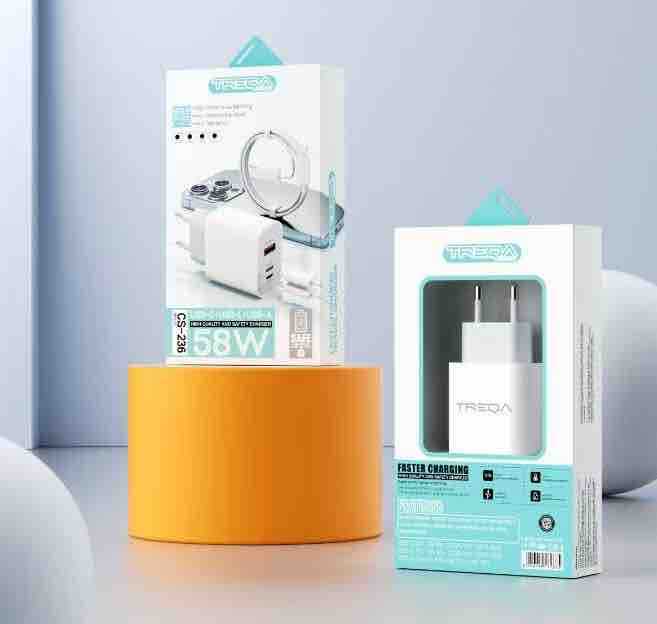 Zidni USB punjač 58W, 2x USB izlaza