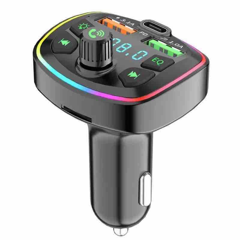 FM Bluetooth auto transmiter sa dual USB i PD portom