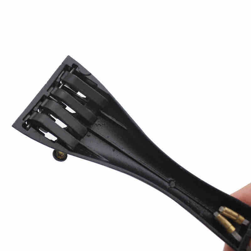 Violin tailpiece (mostić) sa četiri mikrotunera