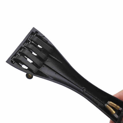 Violin tailpiece (mostić) sa četiri mikrotunera