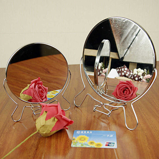 Dvostrano stojeće kozmetičko ogledalo sa postoljem