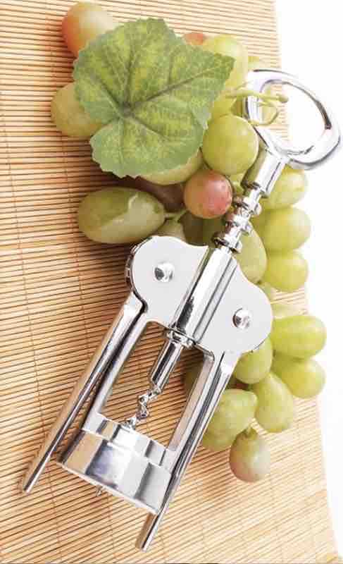 Klasični 'wing' otvarač za vina sa spiralom