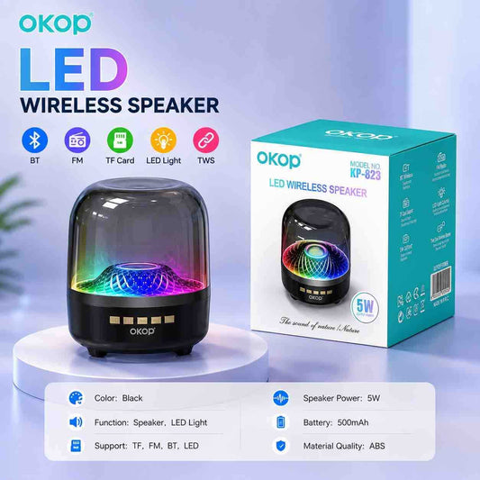 OKOP KP-823 LED Bluetooth zvučnik sa RGB svjetlima