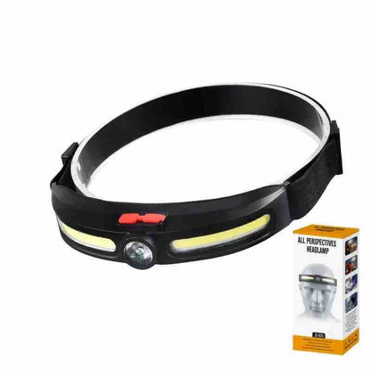 Punjiva LED lampa za glavu (XPG spot + 2x COB floodlight)