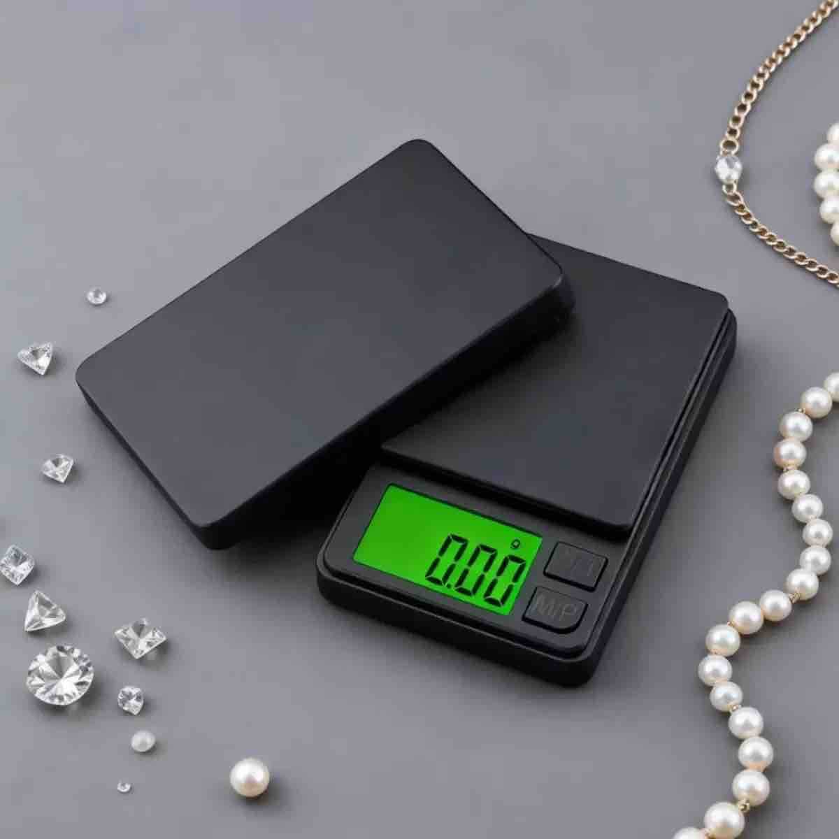Džepna digitalna vaga za nakit 0.01g–200g