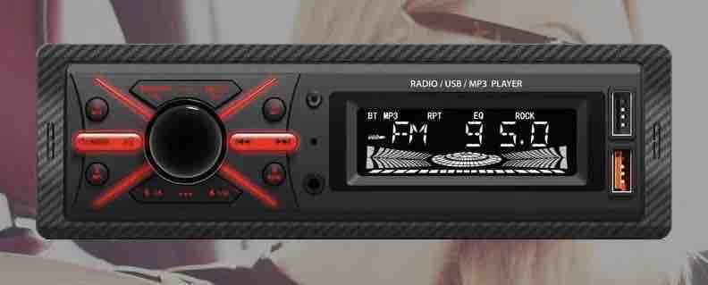 Auto MP3 radio s Bluetoothom, USB/TF i daljinskim upravljačem