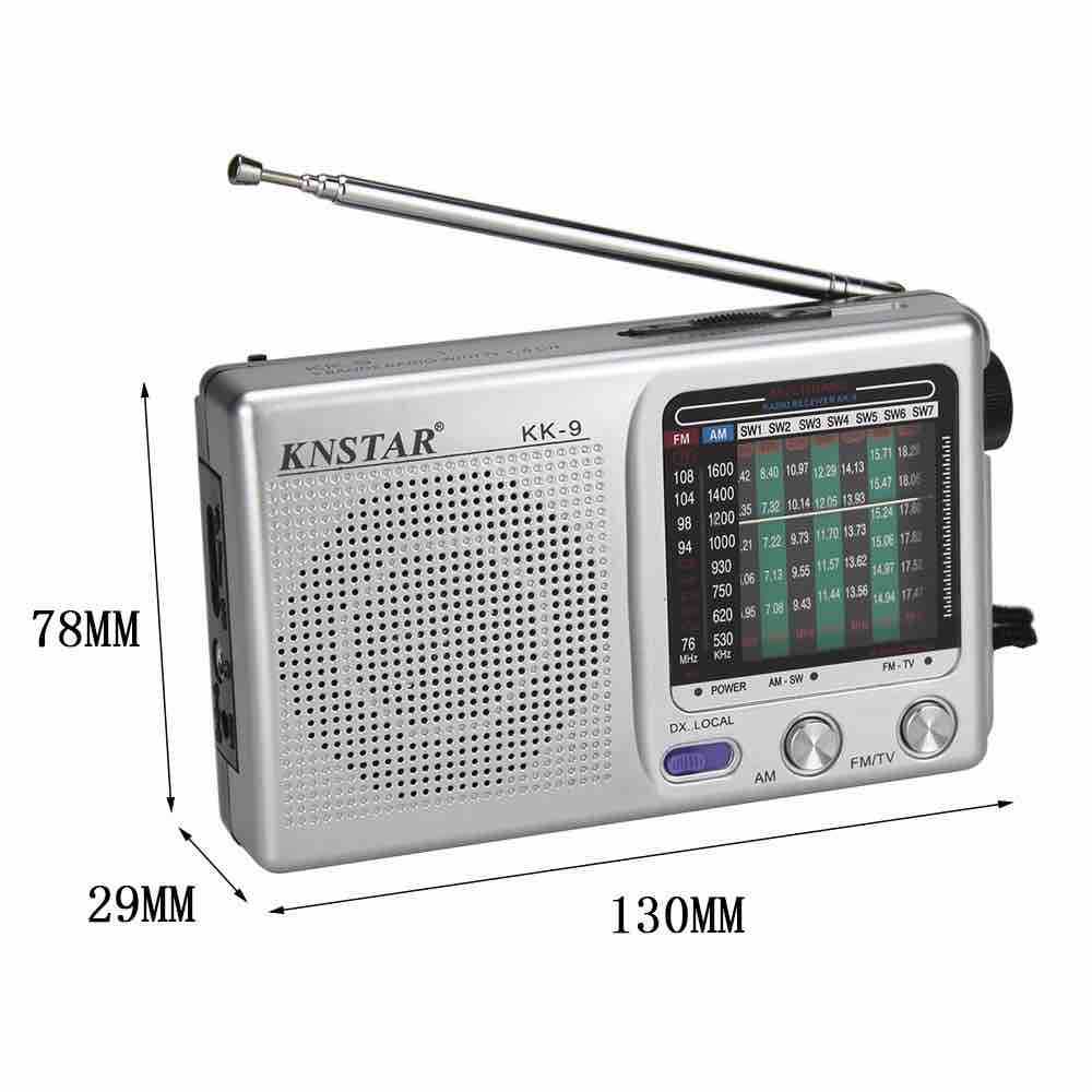 Prijenosni baterijski radio KNSTAR KK-9