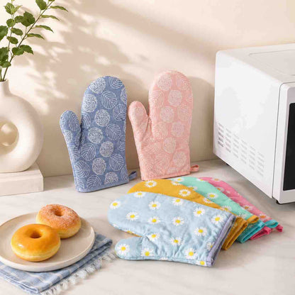 Set kuhinjskih rukavica za pećnicu, razni dezeni