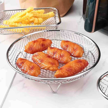 Mala mrežasta korpa za fritezu / pečenje — 19 cm