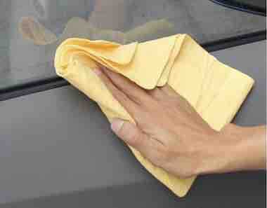 Chamois sušaća krpa za auto i kuću 43×32 cm — paket 12 kom