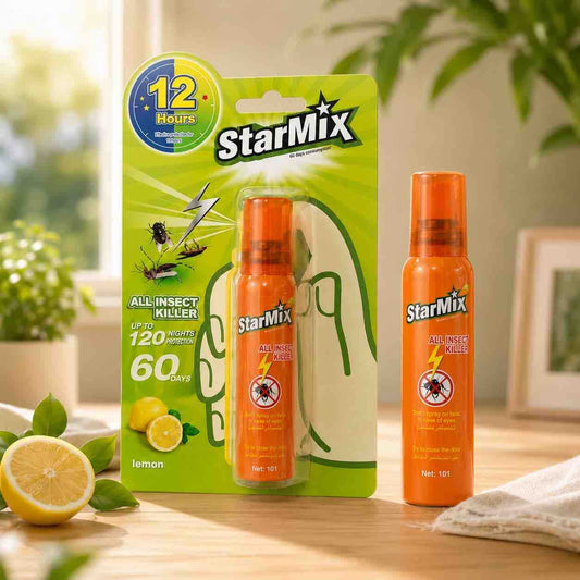 StarMix sprej protiv insekata (limun) — kompaktni kućni/putni