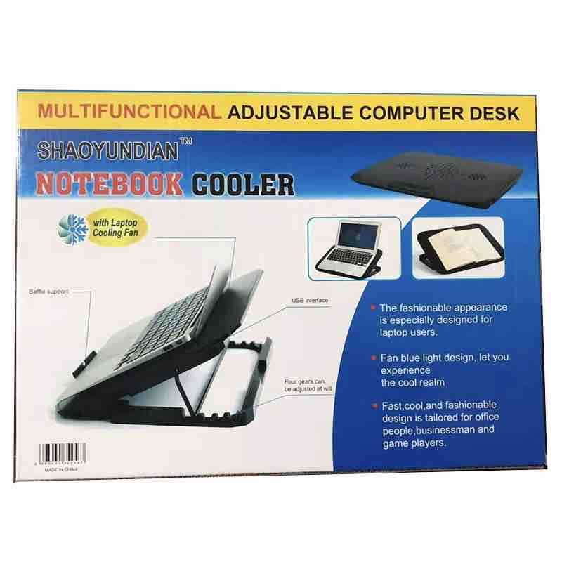 Podesivi laptop stalak sa ventilatorima i držačem