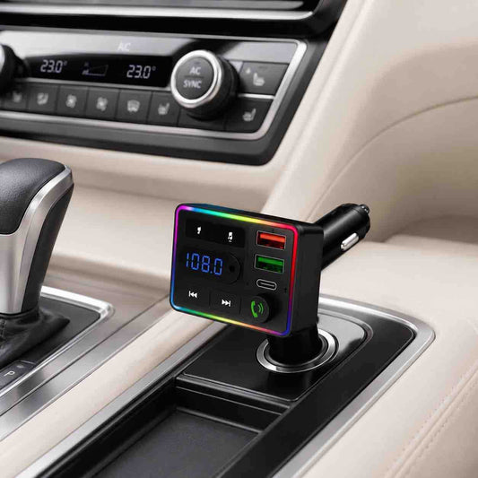FM Bluetooth MP3 modulator za auto s USB punjačima i hands-free pozivima