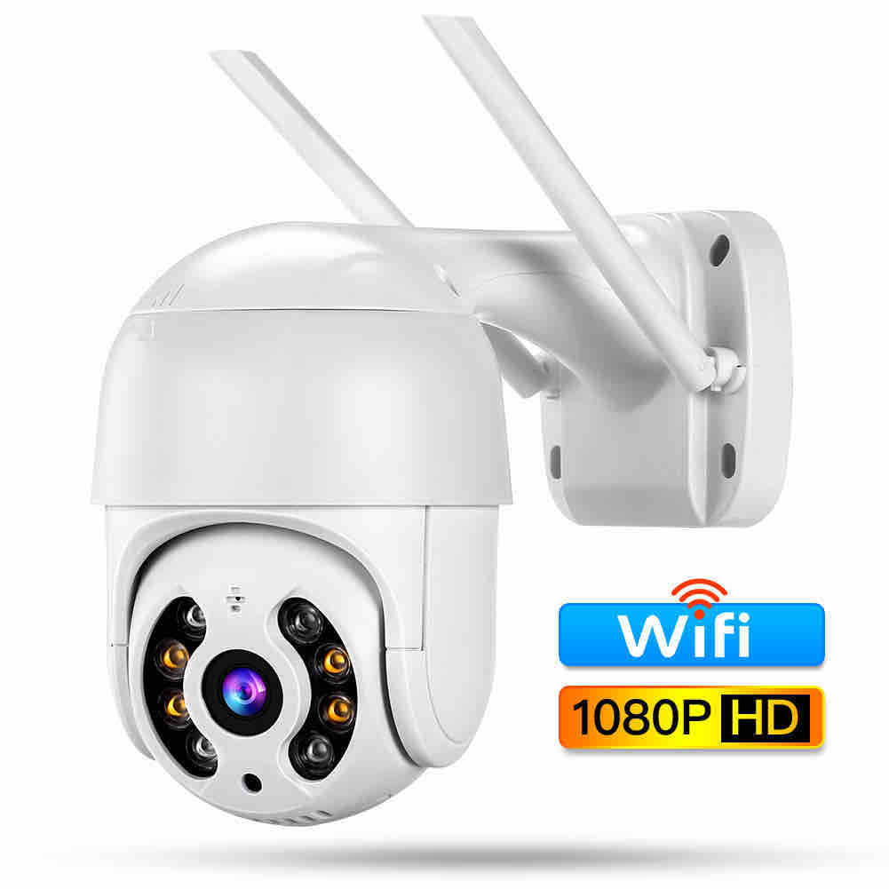 Vanjska WiFi PTZ kamera za nadzor (Yoosee kompatibilna) bijela