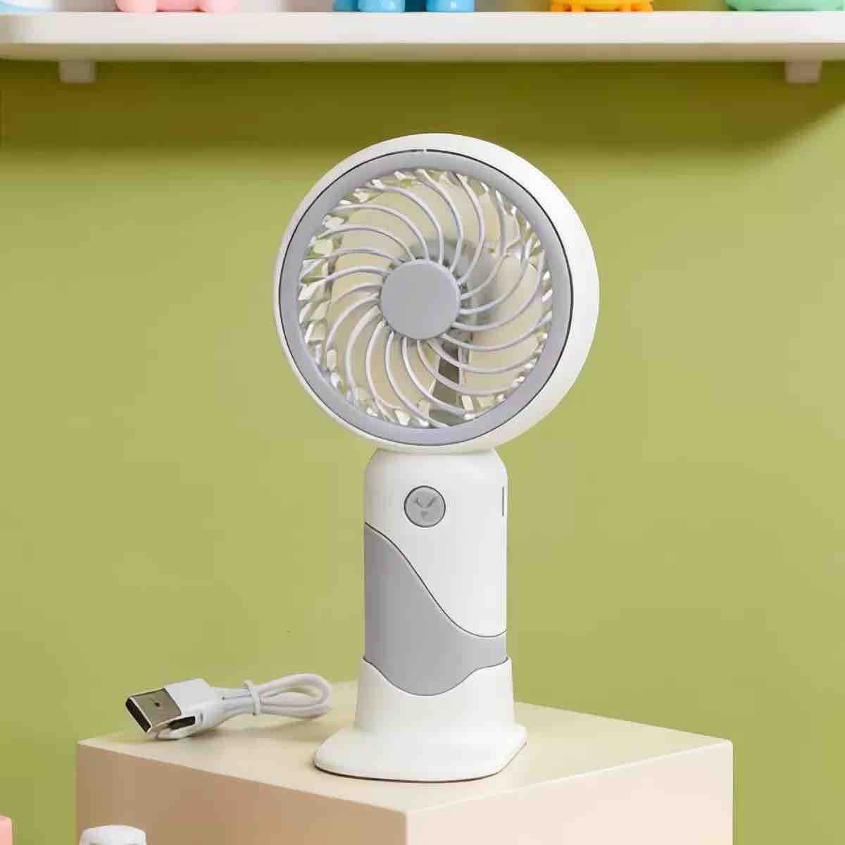 Prenosivi mini USB ventilator sa stalkom i tri brzine