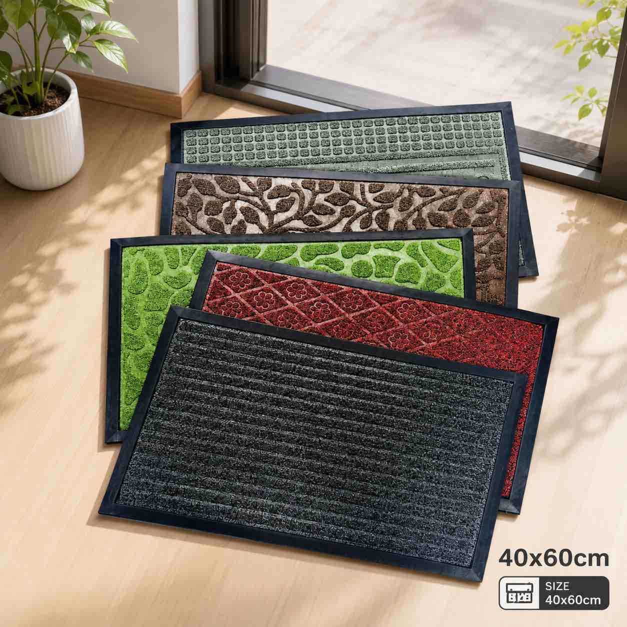 Ulazni otirač 40x60 cm — otporan non-slip (miks dezena)