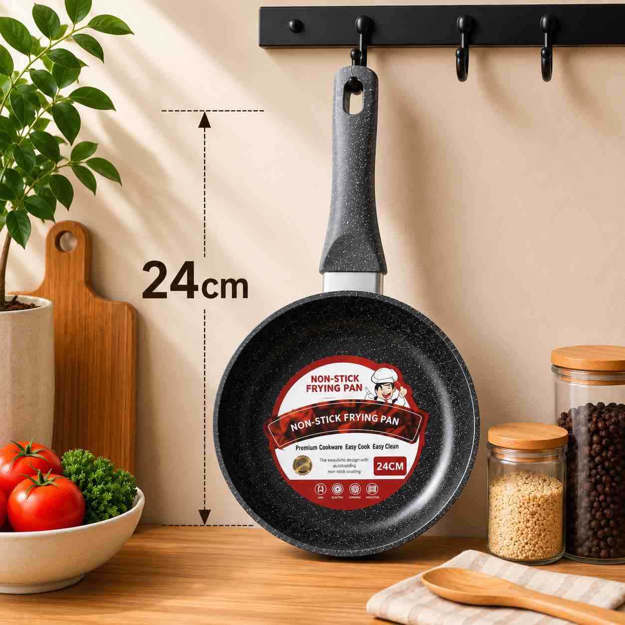 Tava/tiha tiganj 24 cm sa neljepljivim premazom