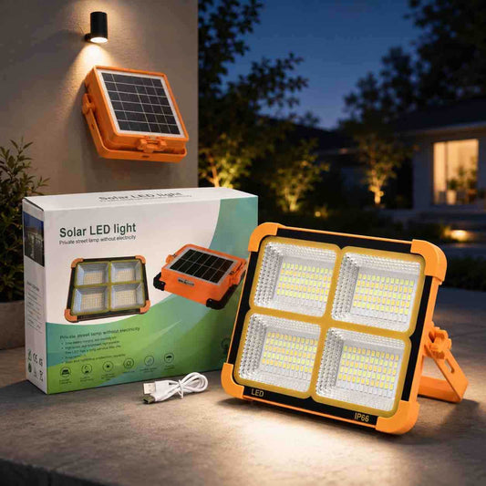 Solarni LED reflektor sa ugrađenom solarnom pločom