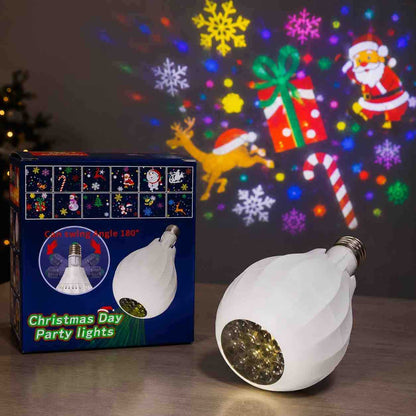 LED projekcijska sijalica sa božićnim motivima (E27)