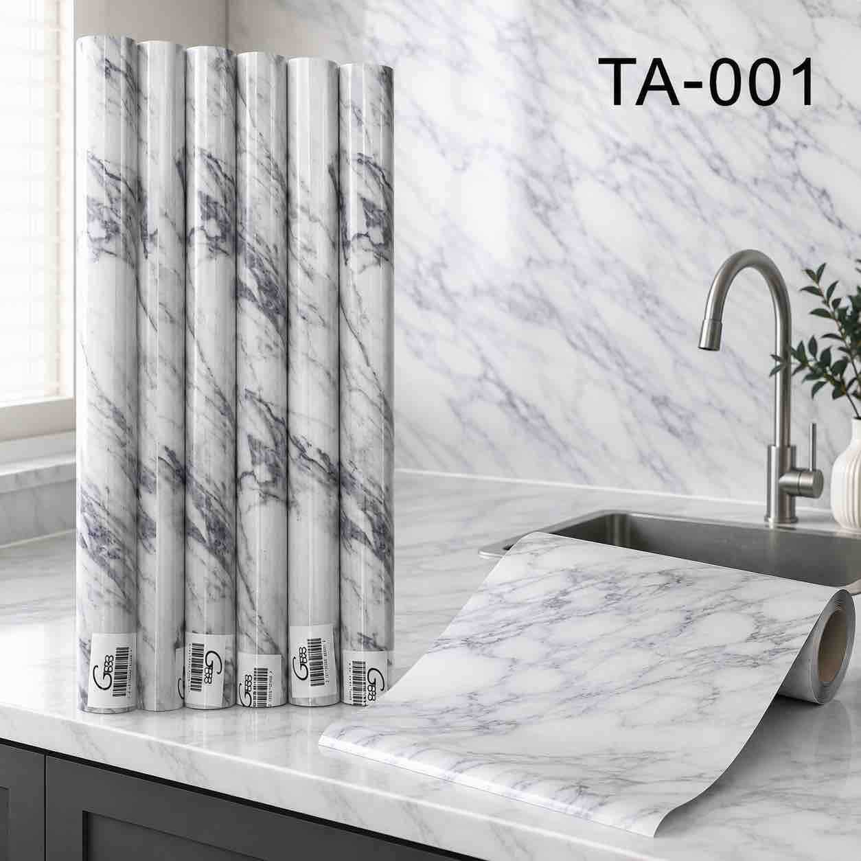 Samoljepljiva folija / tapeta s mramornim dezenom 5m x 60cm