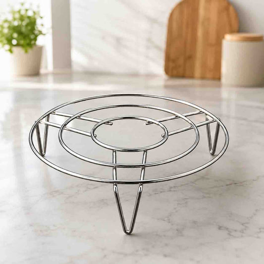 Čelični okrugli stalak/podmetač za lonac, 14 cm