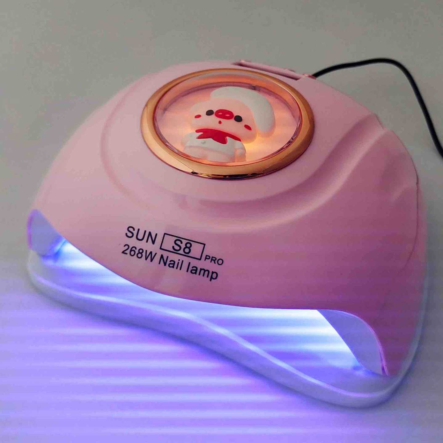 LED/UV lampa za nokte SUN S8 Pro — kompaktna stolna sa digitalnim tajmerom