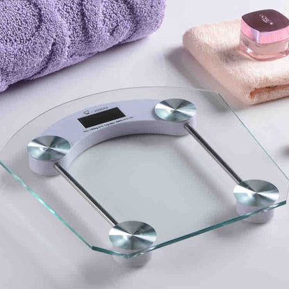 Digitalna kupaonska vaga sa staklenom pločom do 180 kg