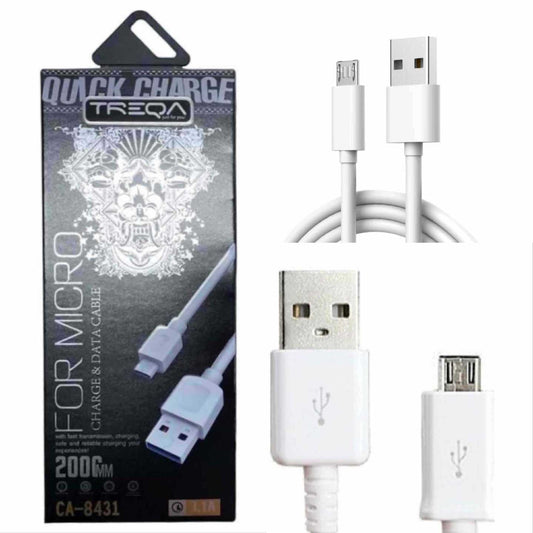 USB-A na Micro‑USB kabel 2m – za punjenje i prenos podataka