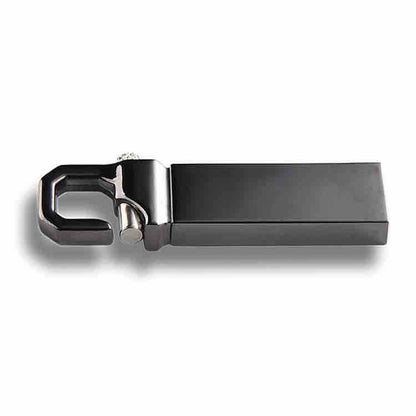 Metalni USB stick 2GB sa karabinom – kompaktni ključring