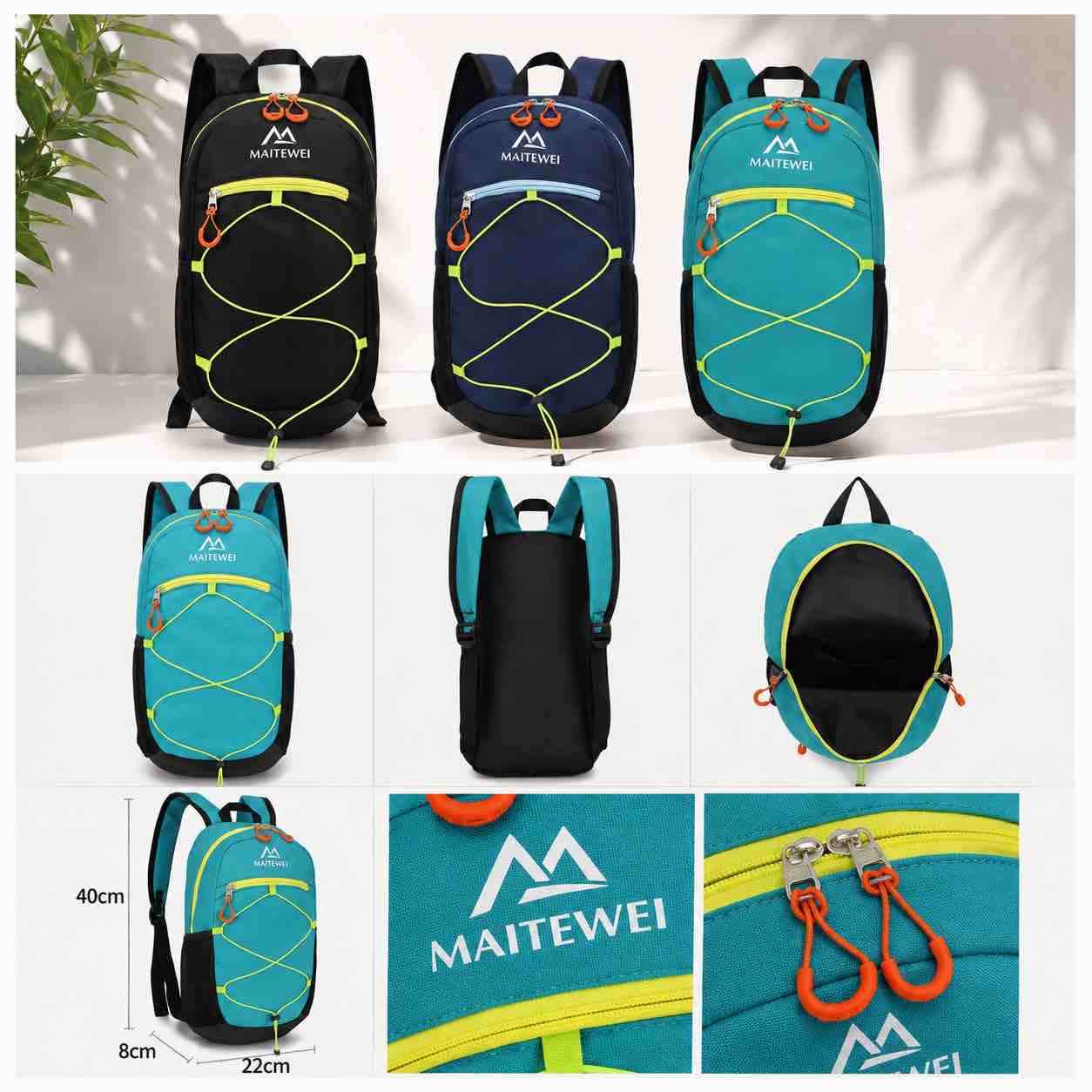 Kompaktni sportski ranac za bicikl i izlete, 40×22×8 cm