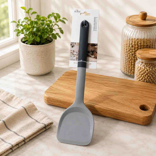 Silikonska kuhinjska lopatica / spatula, siva