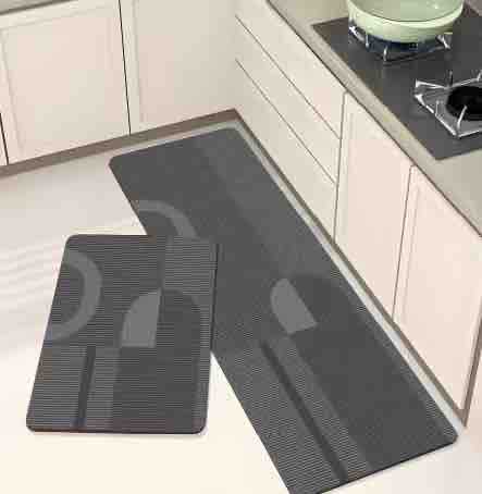 Set kuhinjskih prostirki 2/1 (40x60 + 40x120 cm) – protiv umora