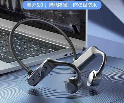 Bluetooth bone‑conduction sports slušalice s neckbandom